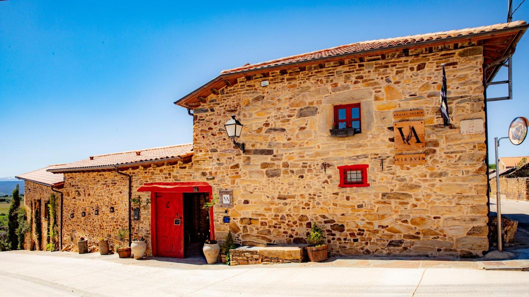 Penzion Via Avis Santa Catalina de Somoza Exteriér fotografie