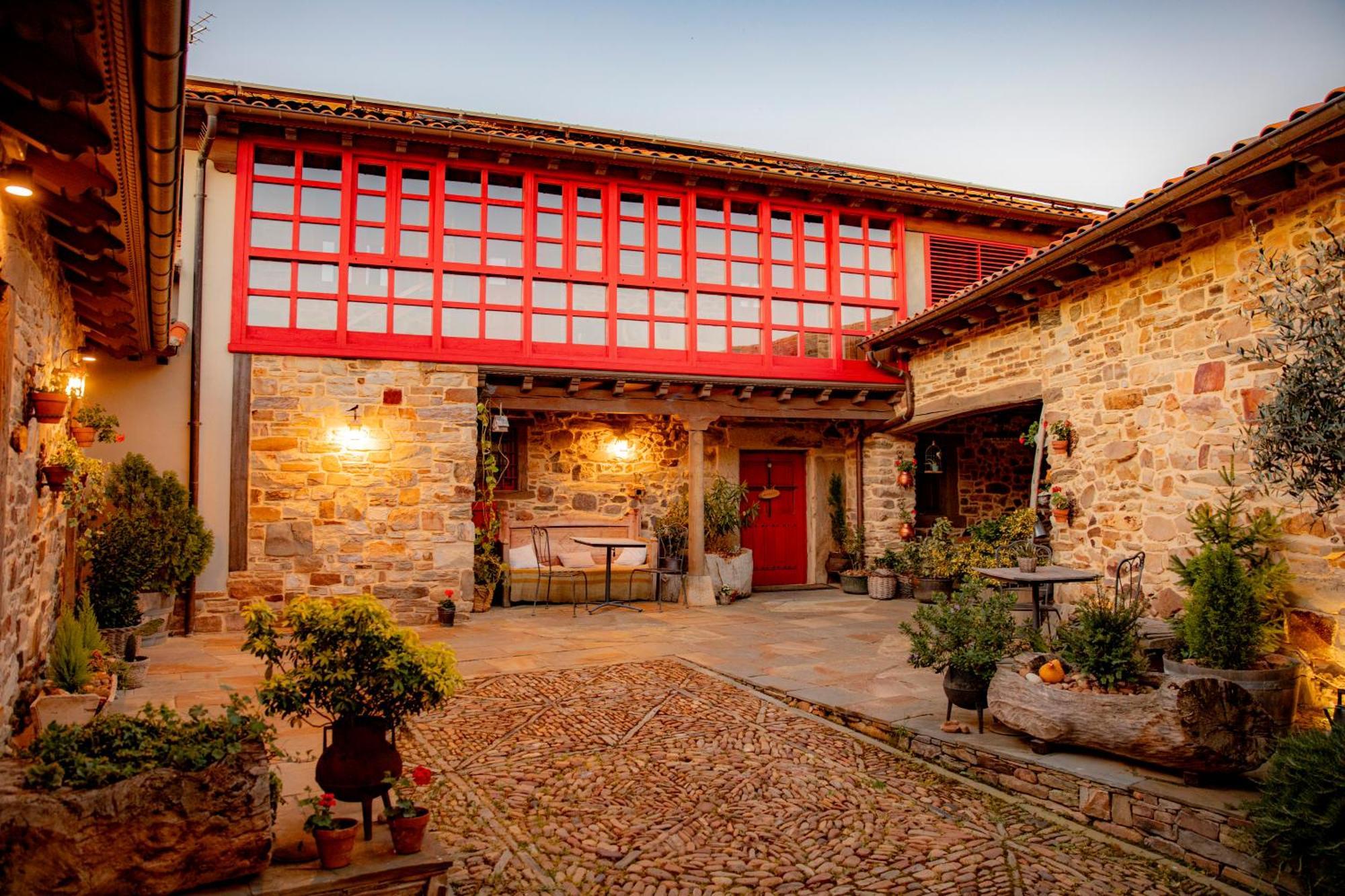 Penzion Via Avis Santa Catalina de Somoza Exteriér fotografie