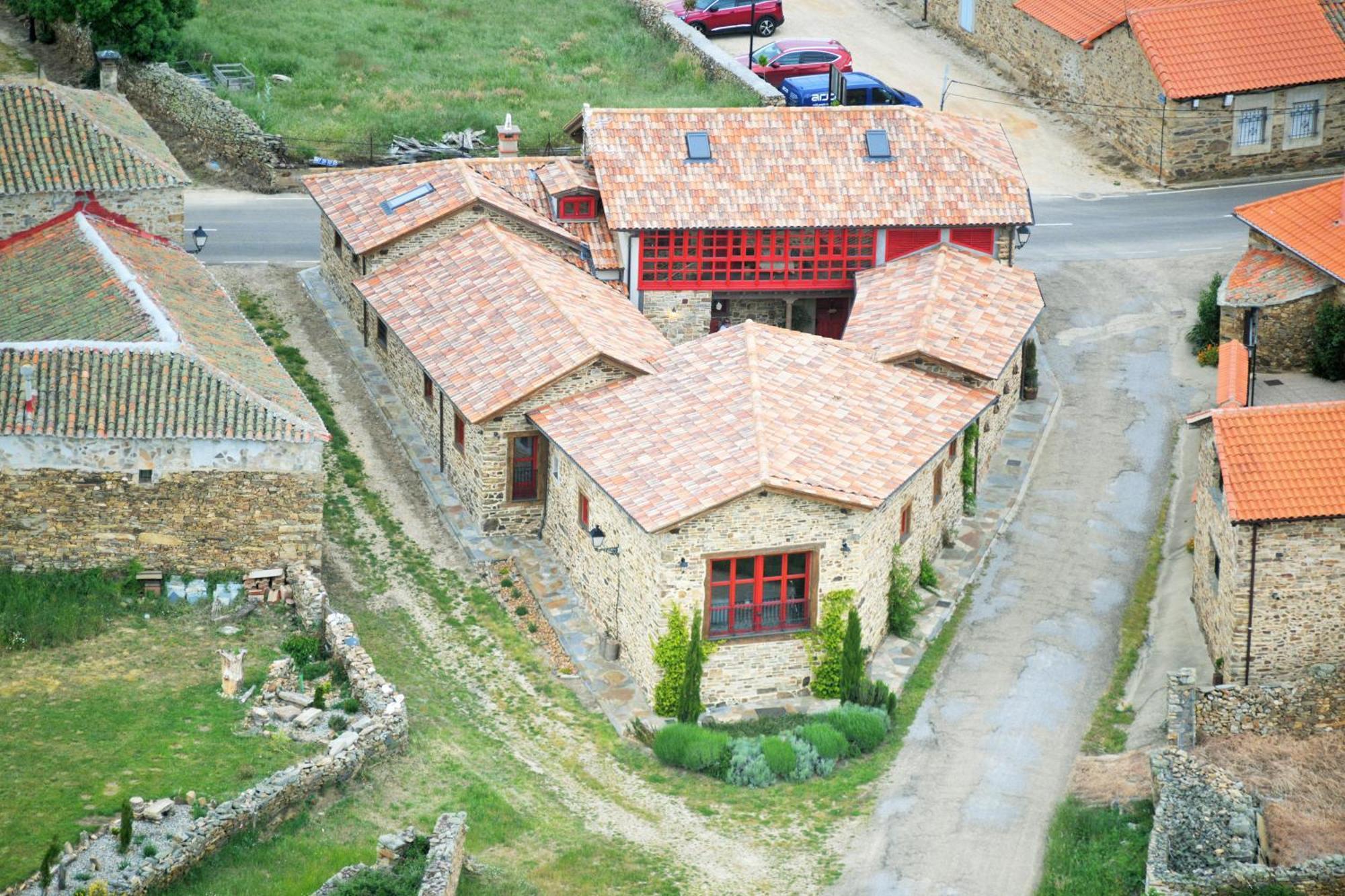 Penzion Via Avis Santa Catalina de Somoza Exteriér fotografie